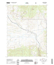 US Topo 7.5-minute map for Toponas CO