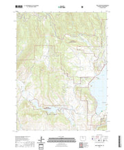 US Topo 7.5-minute map for Trail Mountain CO