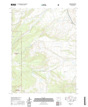 US Topo 7.5-minute map for Trapper CO