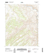 US Topo 7.5-minute map for Triangle Mesa CO