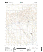 US Topo 7.5-minute map for Twin Buttes CO