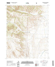 US Topo 7.5-minute map for Twin Mountains SE CO