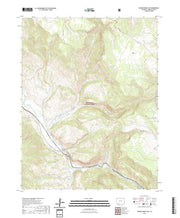 US Topo 7.5-minute map for Wagon Wheel Gap CO