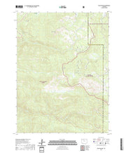 US Topo 7.5-minute map for Walton Peak CO