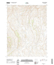 US Topo 7.5-minute map for Wapiti Peak CO