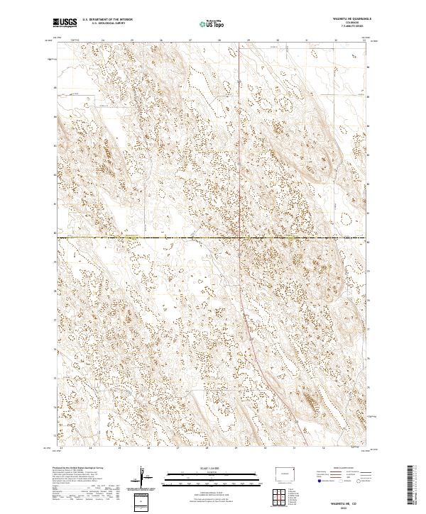US Topo 7.5-minute map for Wauneta NE CO