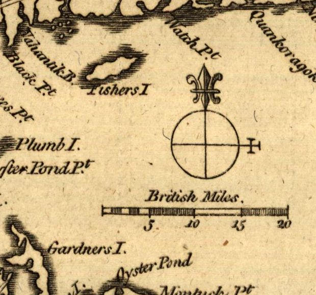 A Map of Connecticut and Rhode Island with Long Island Sound, 1776