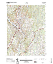 US Topo 7.5-minute map for Ansonia CT