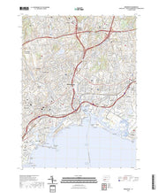 US Topo 7.5-minute map for Bridgeport CT