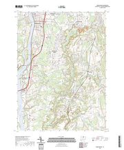 US Topo 7.5-minute map for Broad Brook CT