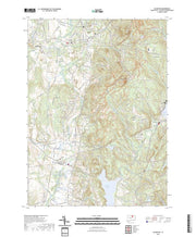 US Topo 7.5-minute map for Ellington CT