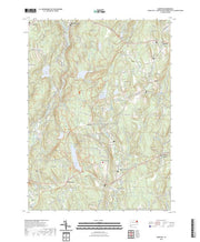 US Topo 7.5-minute map for Hampton CT
