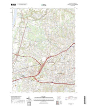 US Topo 7.5-minute map for Manchester CT