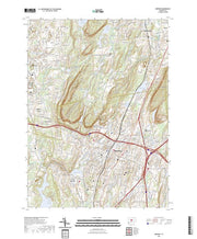 US Topo 7.5-minute map for Meriden CT