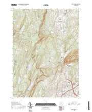 US Topo 7.5-minute map for Mount Carmel CT
