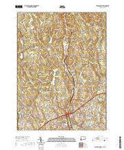 USGS US Topo 7.5-minute map for Norwalk North CTNY 2021