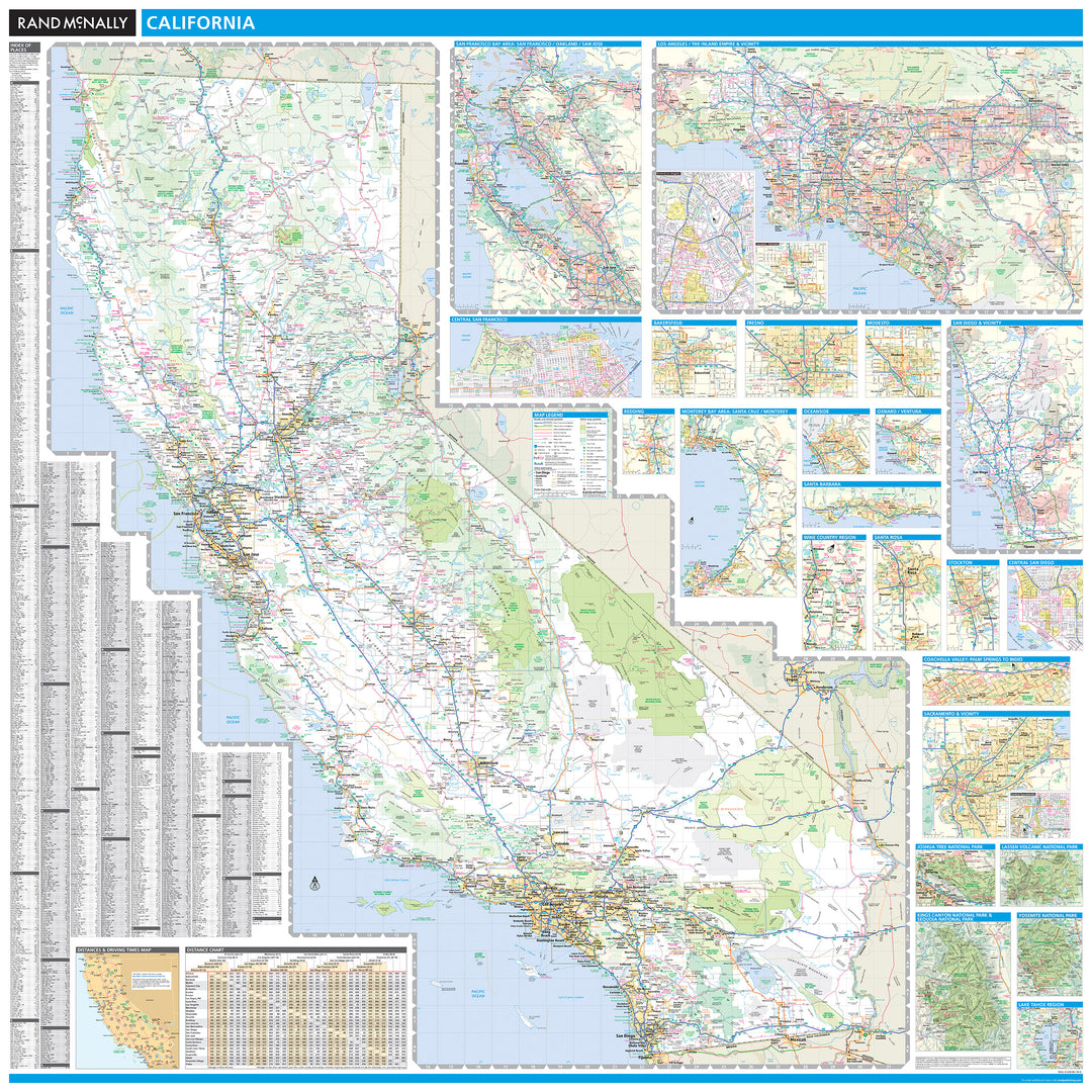 California by Rand McNally