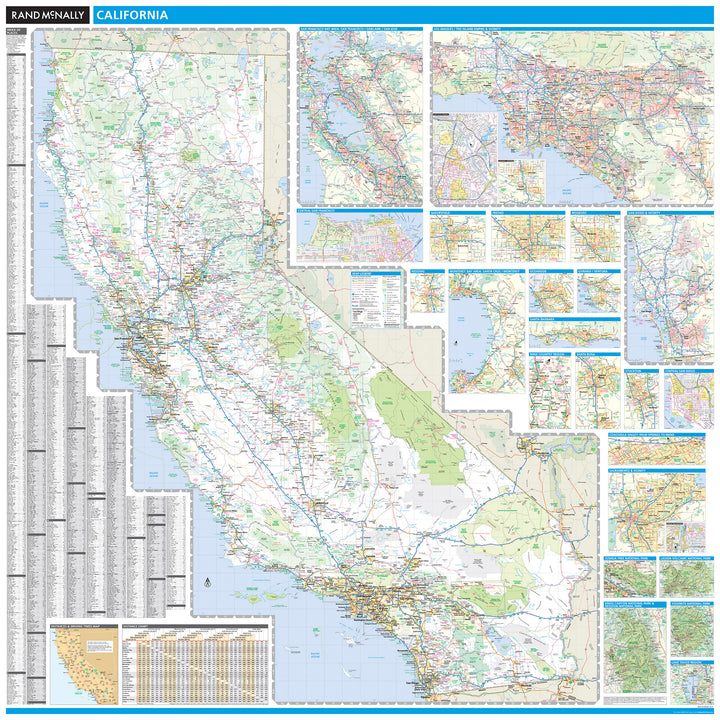 California by Rand McNally