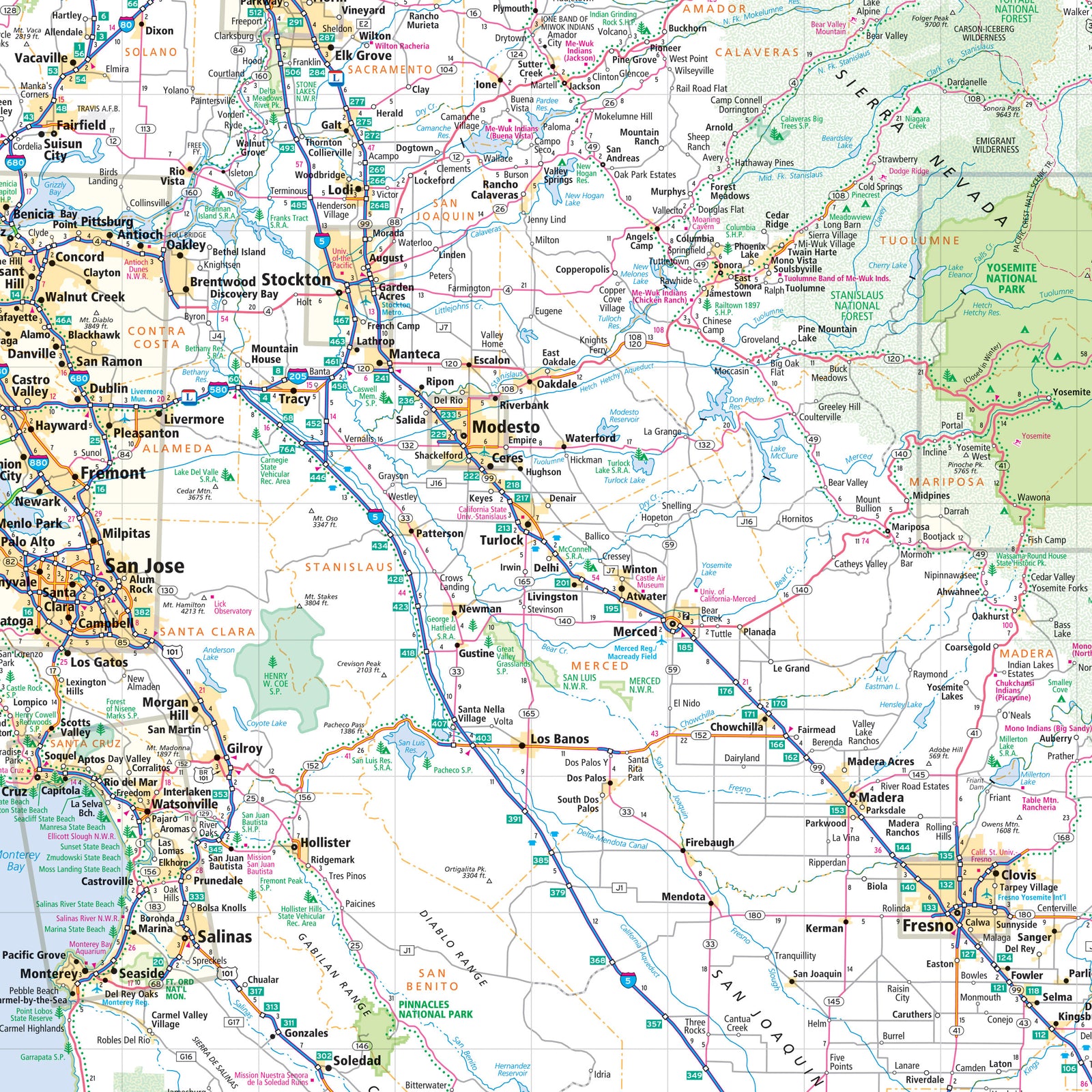 California by Rand McNally