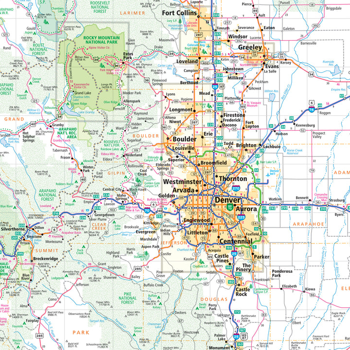 Colorado by Rand McNally