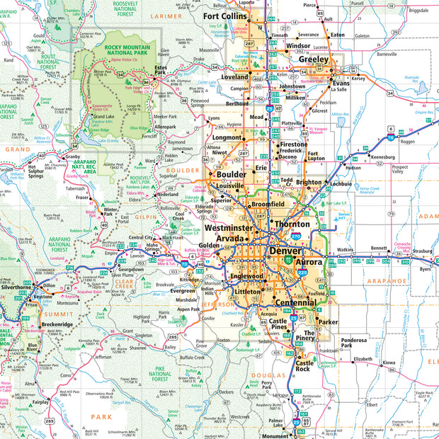 Colorado by Rand McNally