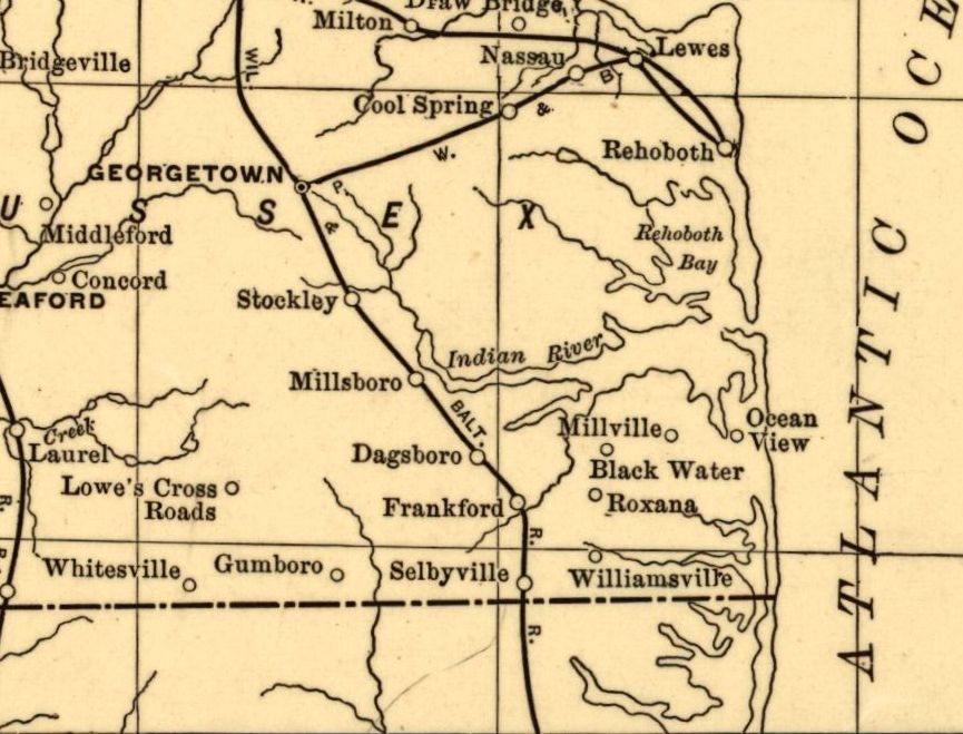 Delaware, prepared especially for the Mercantile Guide and Bureau Co. Publishers of Railway