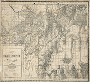 Map of Elko County, Nevada, 1894