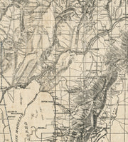 Map of Elko County, Nevada, 1894