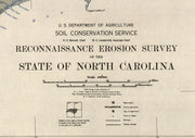 Reconnaissance Erosion Survey of the State of North Carolina, 1934