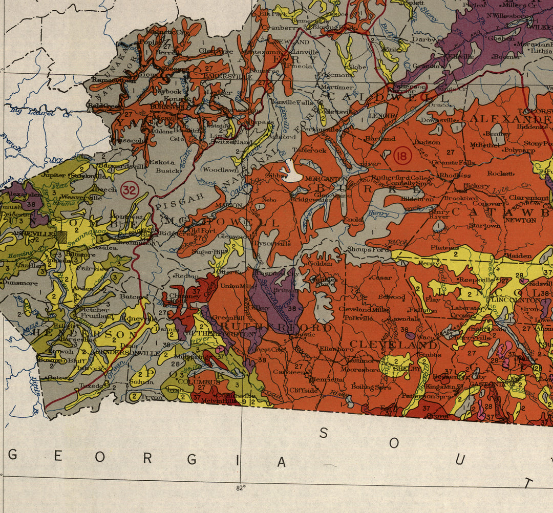 Reconnaissance Erosion Survey of the State of North Carolina, 1934