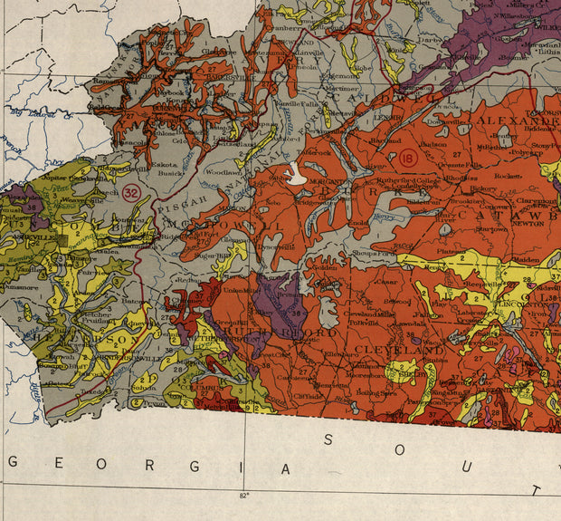 Reconnaissance Erosion Survey of the State of North Carolina, 1934
