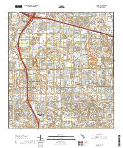 USGS US Topo 7.5-minute map for Cooper City FL 2021