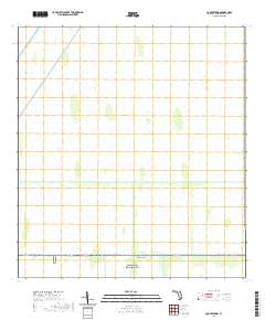 USGS US Topo 7.5-minute map for Coopertown FL 2021