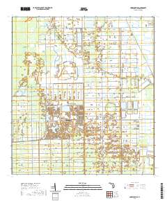 USGS US Topo 7.5-minute map for Corkscrew SE FL 2021