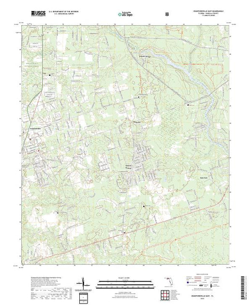 Florida Topographic Maps American - FL Crawfordville East 20230725 TM Tn 1200x630 