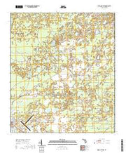USGS US Topo 7.5-minute map for Cross City East FL 2021