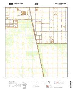 USGS US Topo 7.5-minute map for East of Little Cypress Swamp FL 2021