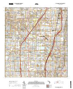 USGS US Topo 7.5-minute map for Fort Lauderdale North FL 2021