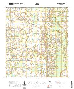USGS US Topo 7.5-minute map for Griffins Corner FL 2021