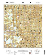 USGS US Topo 7.5-minute map for Halfmoon Lake FL 2021