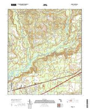 USGS US Topo 7.5-minute map for Harold FL 2021