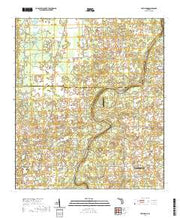 USGS US Topo 7.5-minute map for Hatchbend FL 2021