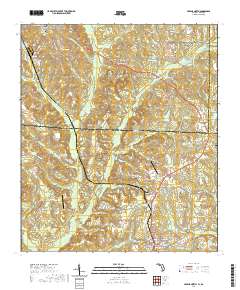 USGS US Topo 7.5-minute map for Havana North FLGA 2021