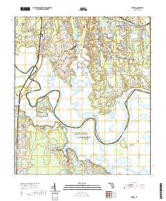 USGS US Topo 7.5-minute map for Hedges FL 2021