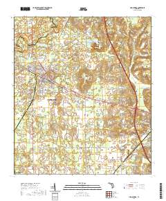 USGS US Topo 7.5-minute map for High Springs FL 2021