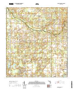USGS US Topo 7.5-minute map for High Springs SW FL 2021