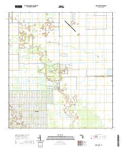 USGS US Topo 7.5-minute map for Hog Cypress FL 2021