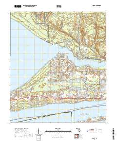 USGS US Topo 7.5-minute map for Holley FL 2021