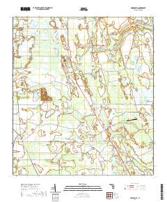 USGS US Topo 7.5-minute map for Holopaw SE FL 2021