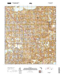 USGS US Topo 7.5-minute map for Lady Lake FL 2021